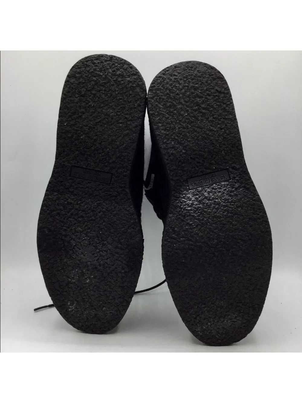 KENNETH Cole New York Phoenix Wallabee Boots Dark Gray Size 9.5